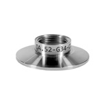 Переходник с присоединения E-G34 на хомутное соединение Clamp 2“, QA.52-G34-CL2-SS6L