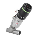 Клапан с позиционером и проф.диском (тип B, равнопроц.), клапан ASV-W-032-SS063, нерж., приварка DIN11850s2, 2/2 НЗ, Ду 32, T=(-10...+180)C, P=0...10 бар, позиционер LPOS-S-V1B, управление 0/4...20мА,0...10В, RS-485 Modbus-RTU,пит.=24В