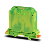 Клеммник AVK 70 RD (16…70 мм2, рабочее напряжение до 1000В, рабочий ток до 192А, желто-зеленый)