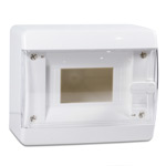 Шкаф CNC пластиковый с прозрачной дверью на 6 модулей CNC 40-06-1