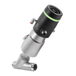 Клапан с позиционером и проф.диском (тип B, равнопроц.), клапан ASV-W-025-SS063, нерж., приварка DIN11850s2, 2/2 НЗ, Ду 25, T=(-10...+180)C, P=0...10 бар, позиционер LPOS-S-V1B, управление 0/4...20мА,0...10В, RS-485 Modbus-RTU,пит.=24В